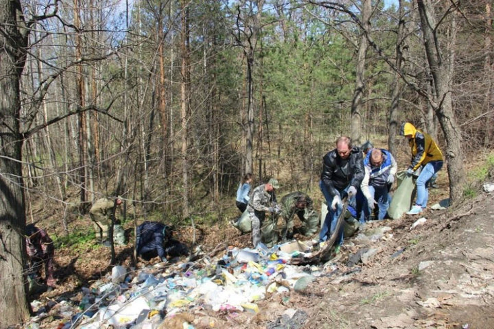 После зимы свалки – болевые точки всех лесничеств. ФОТО: страница Романа Колесова в соцсети