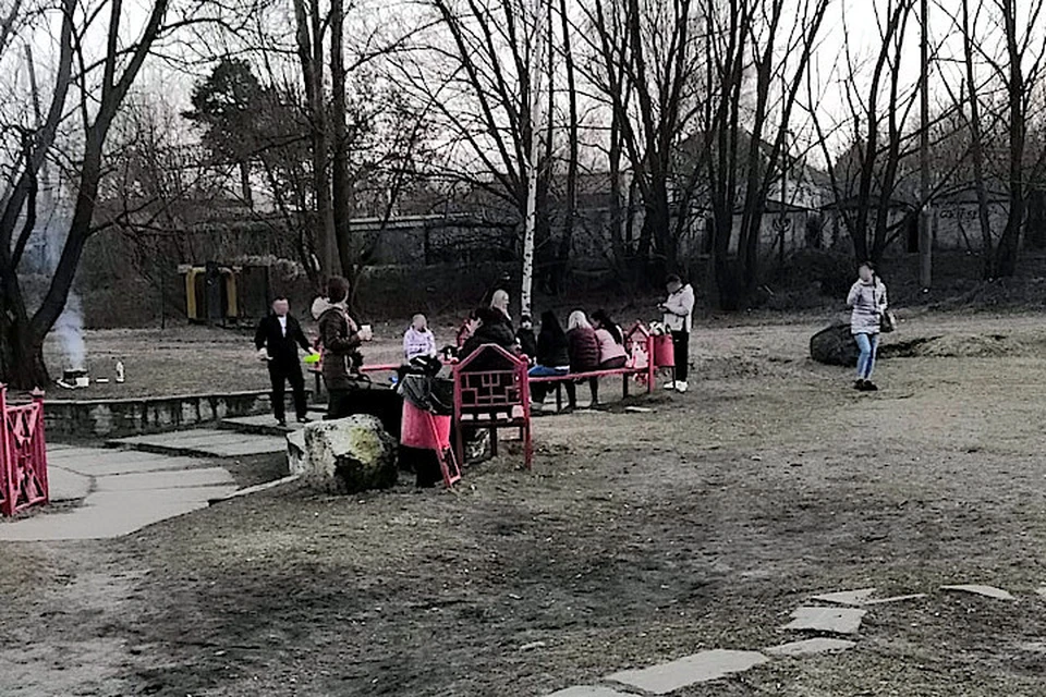 Субботний пикник вместо самоизоляции. Фото: VK/ Тверь Вконтакте