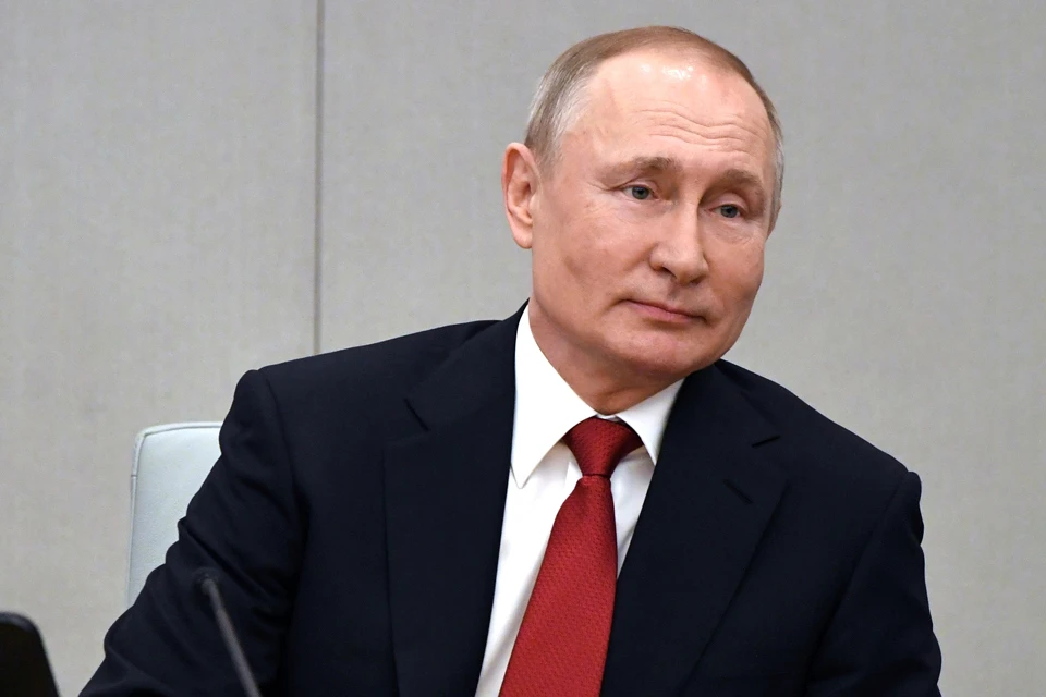 Президент России Владимир Путин обратился к гражданам страны