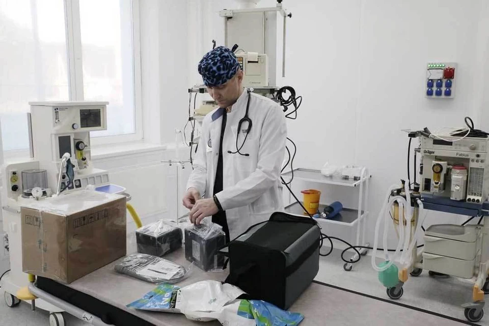 По инициативе губернатора Алексея Дюмина для нового госпиталя были закуплены 20 мобильных аппаратов ИВЛ. Фото предоставлено пресс-службой правительства Тульской области.