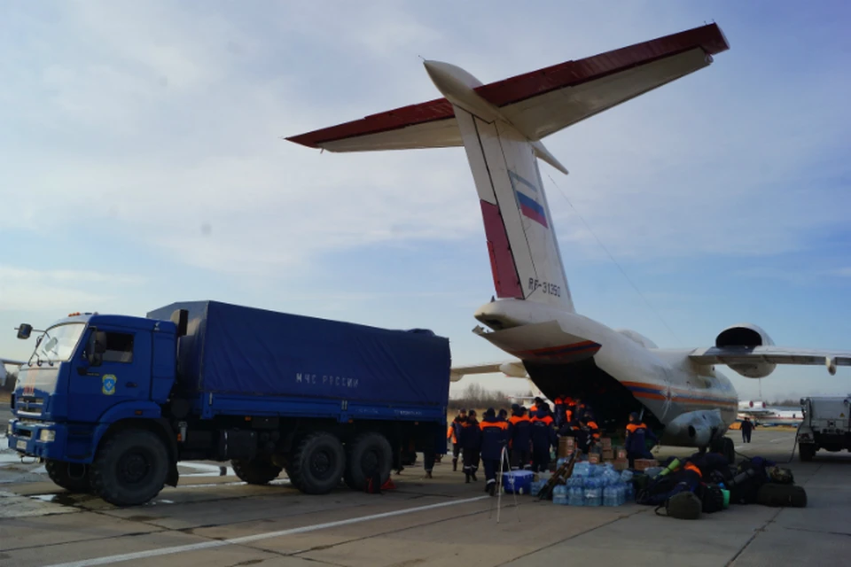 Спасатели из Хабаровска отправились на помощь в Забайкалье