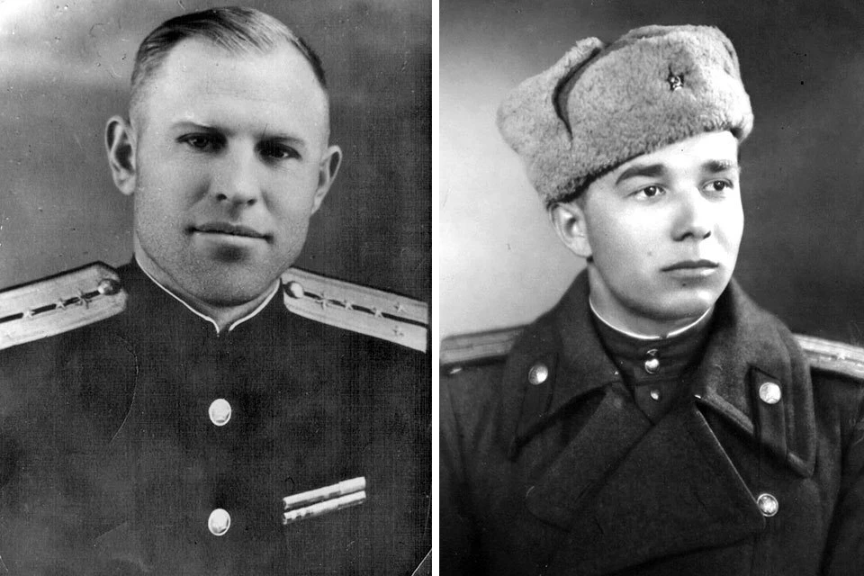 Ветераны Алексей Романов и Василий Козинцев