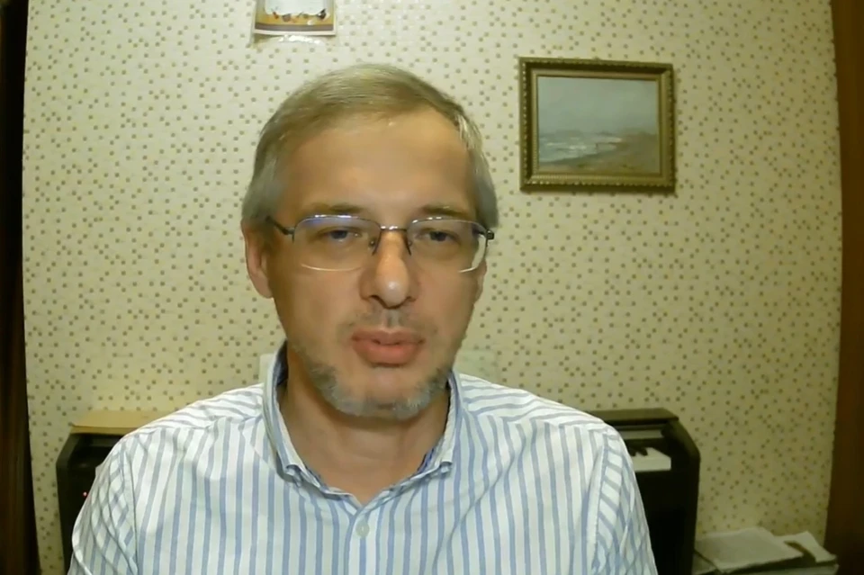 Кадр из видеоблога Дмитрия Алексеева