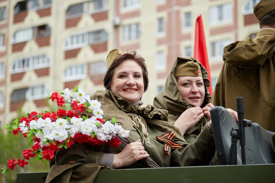 Несмотря на ограничения рязанцы отпраздновали День Победы. Фото: пресс-служба правительства Рязанской области.