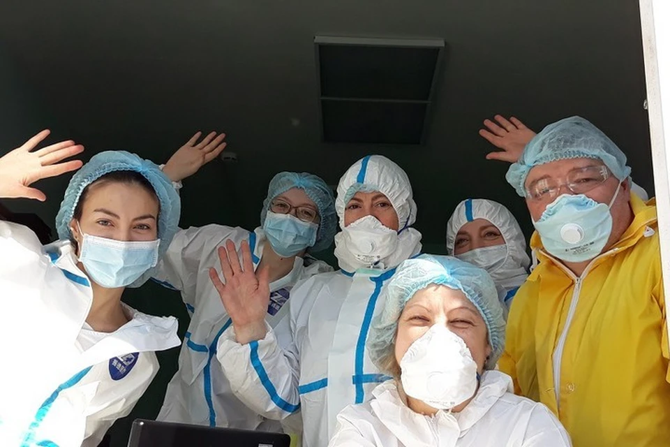 Как живут и работают медики инфекционного отделения, которые первыми в Красноярском крае столкнулись с коронавирусом. Фото: пресс-служба БСМП