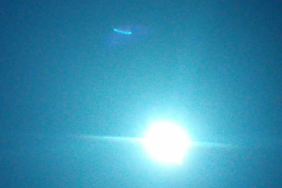 «Яркий шар перечеркнул небо»: очевидцы рассказали о падении метеорита в Красноярском крае. Фото: соцсети.