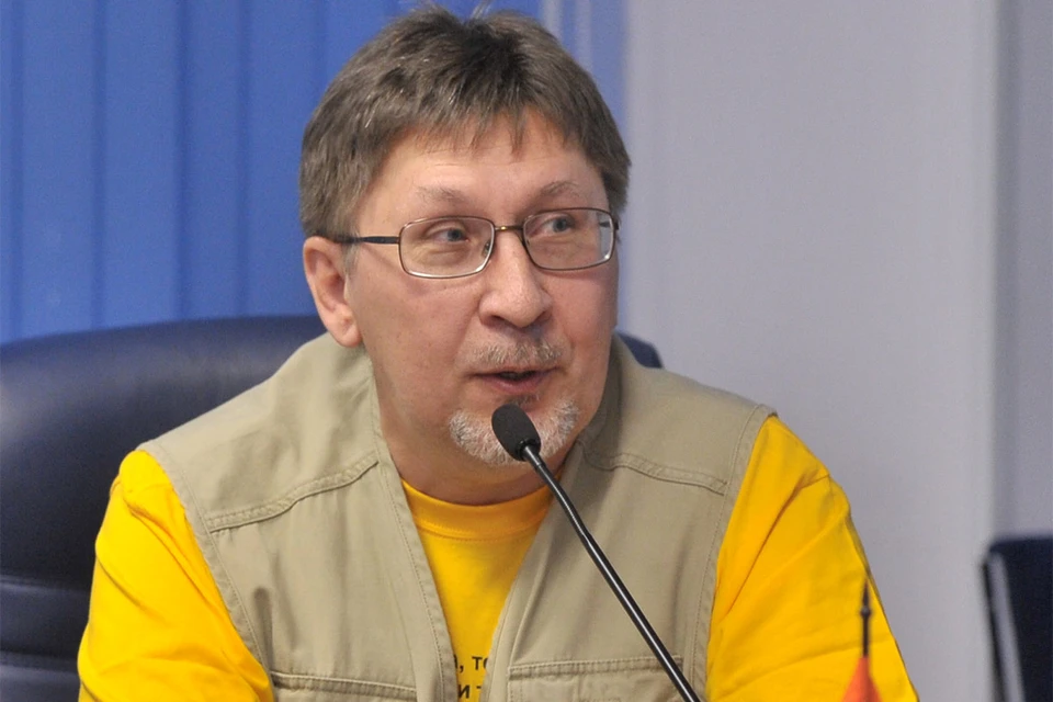 Журналист "Комсомольской правды" Сергей Пономарев.