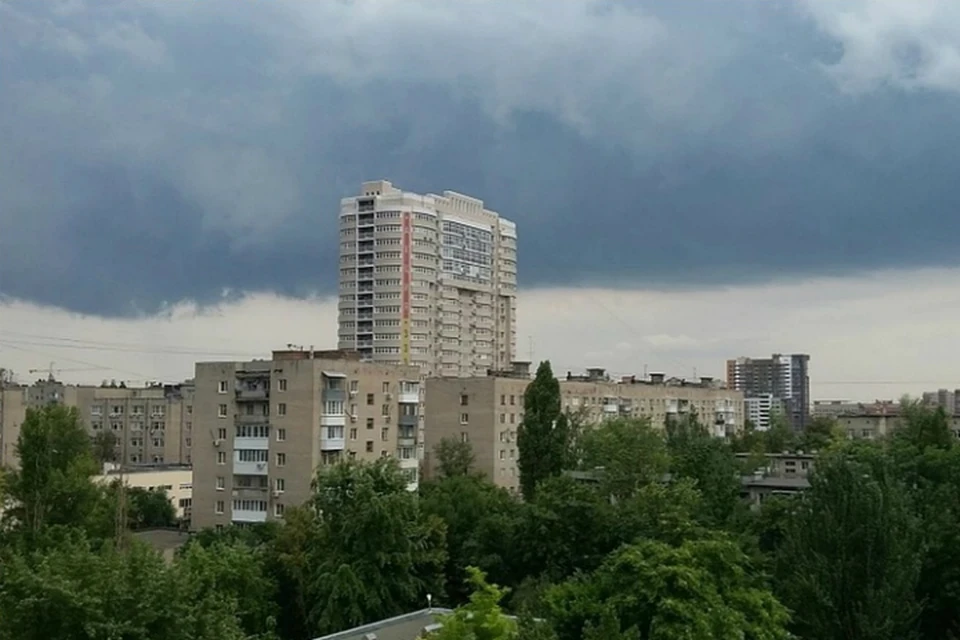 В Ростове вновь ожидается гроза