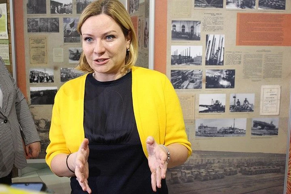 Ольга Любимова осмотрела два музея в здании волгоградского ЦУМа.