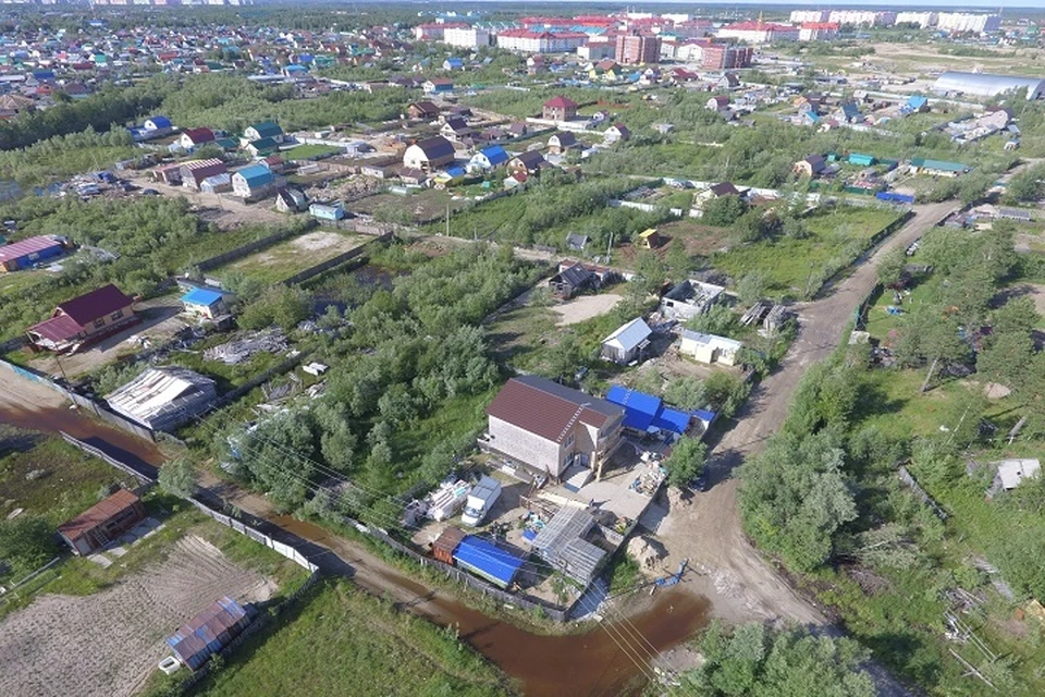 Вода ушла с подтопленных территорий в районе Нижневартовска. Фото МЧС по ХМАО.