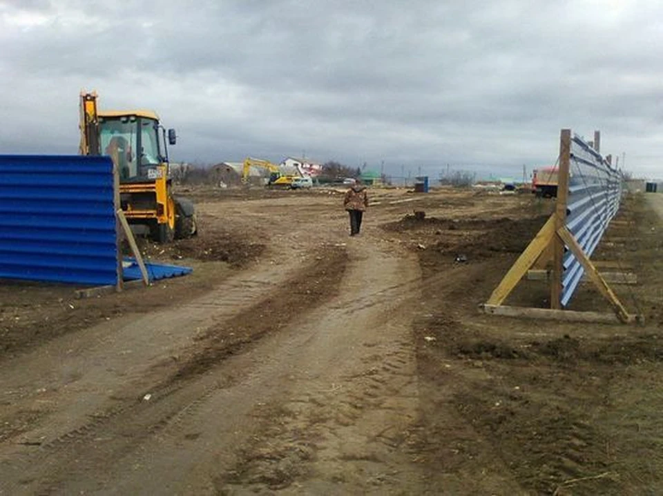 Так выглядела стройплощадка объекта в декабре. Фото: ОНФ Крым