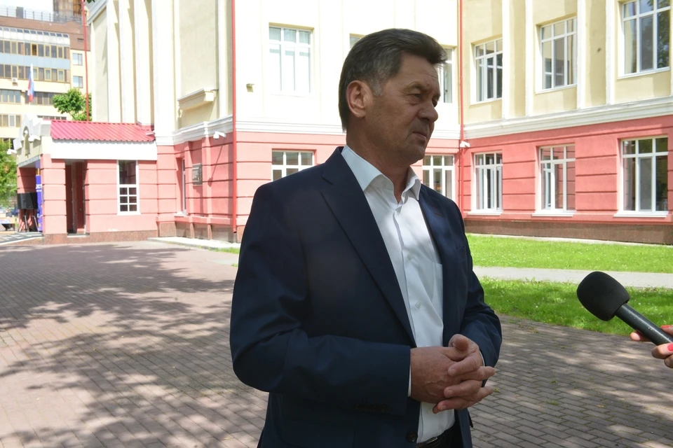 Владимир Ковин: «Наличие российского паспорта обязывает меня голосовать». Фото - Тюменская областная дума.