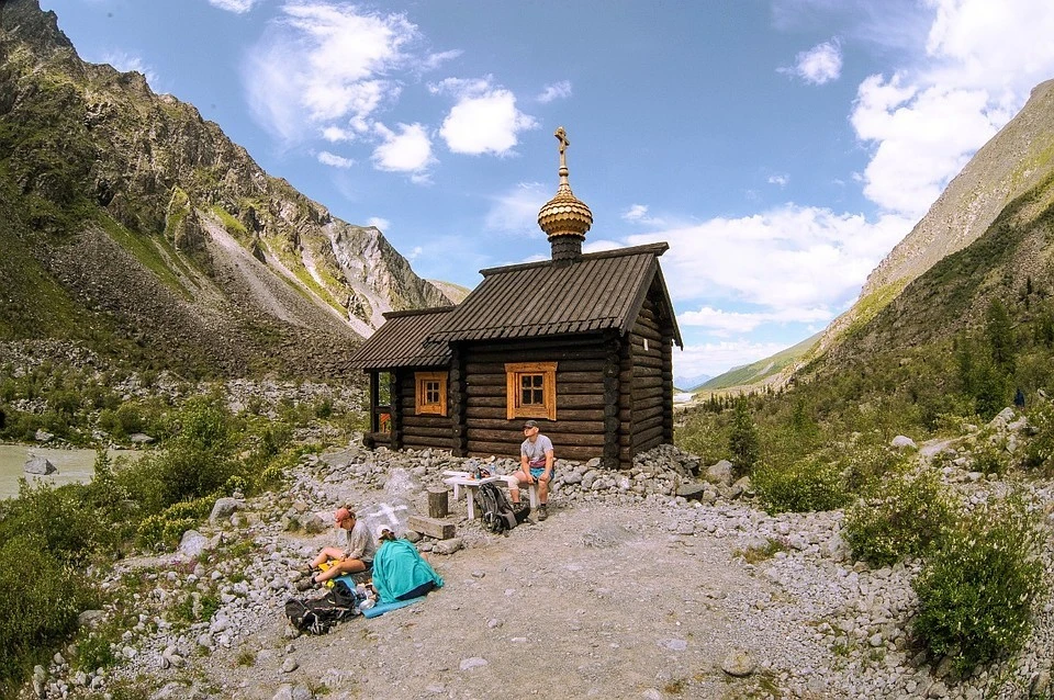 Часовня Михаила Архангела у Белухи. Фото: Иван Костюк