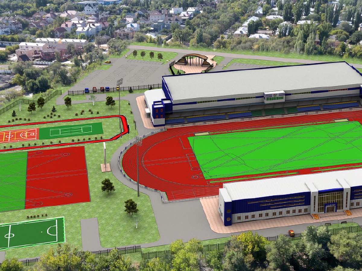 Как будет выглядеть стадион «Монолит» в Волгограде после реконструкции -  KP.RU