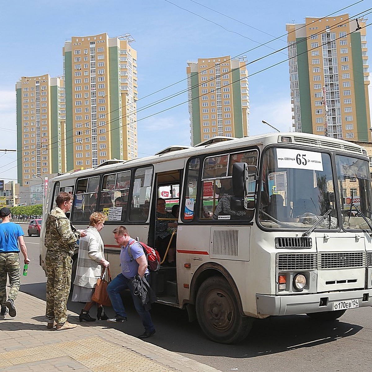 В Красноярске изменят движение четыре автобусных маршрута - KP.RU