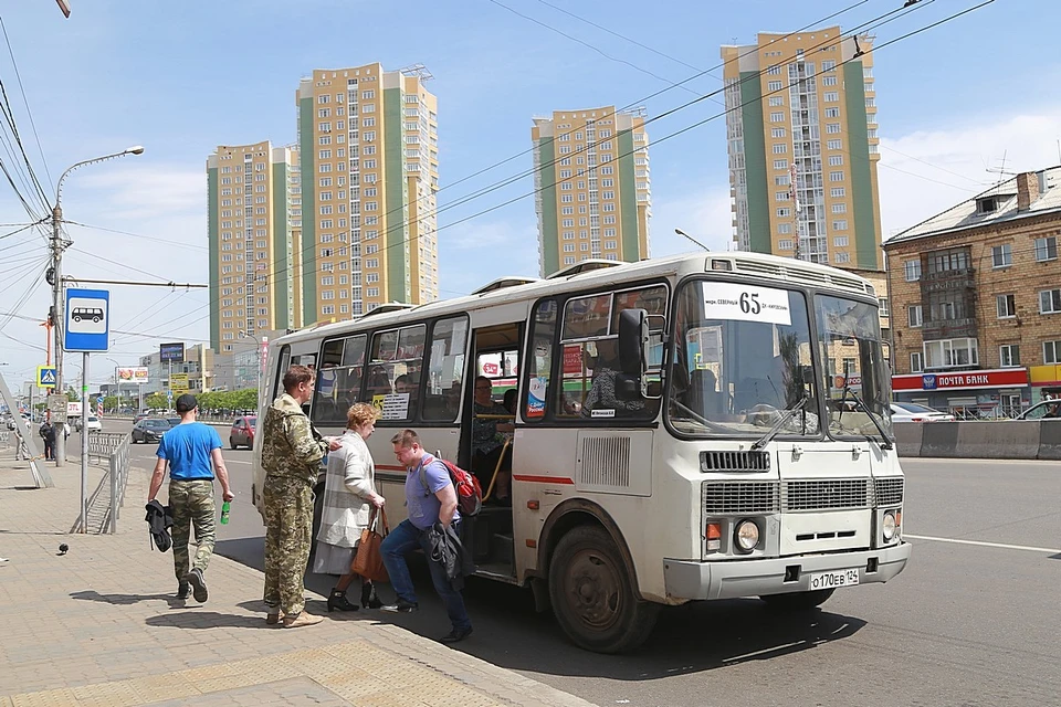 В Красноярске изменят движение четыре автобусных маршрута