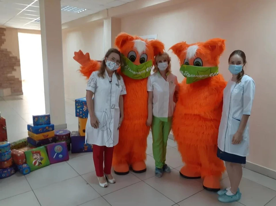 «Галамарт» помог детским больницам Екатеринбурга. Фото предоставлено пресс-службой «Галамарт».