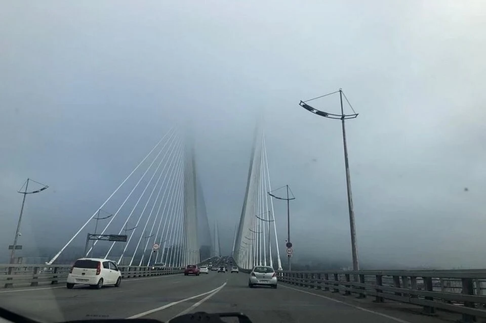 Во Владивостоке по утрам ожидается морось и туман
