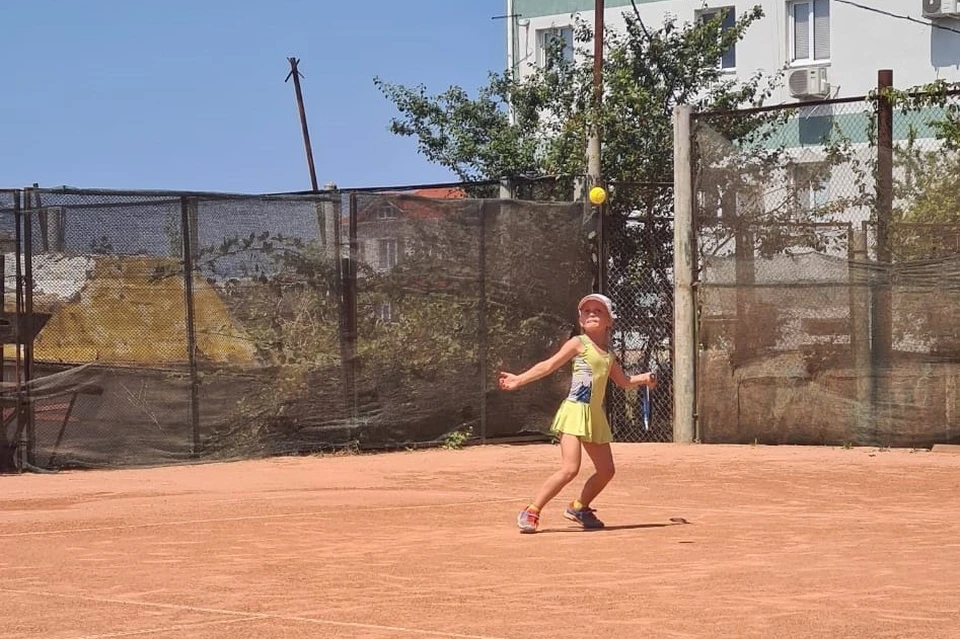Вахитова София самая молодая теннисистка на турнире. Ей все го 7 лет и ее мечта стать Первой ракеткой мира