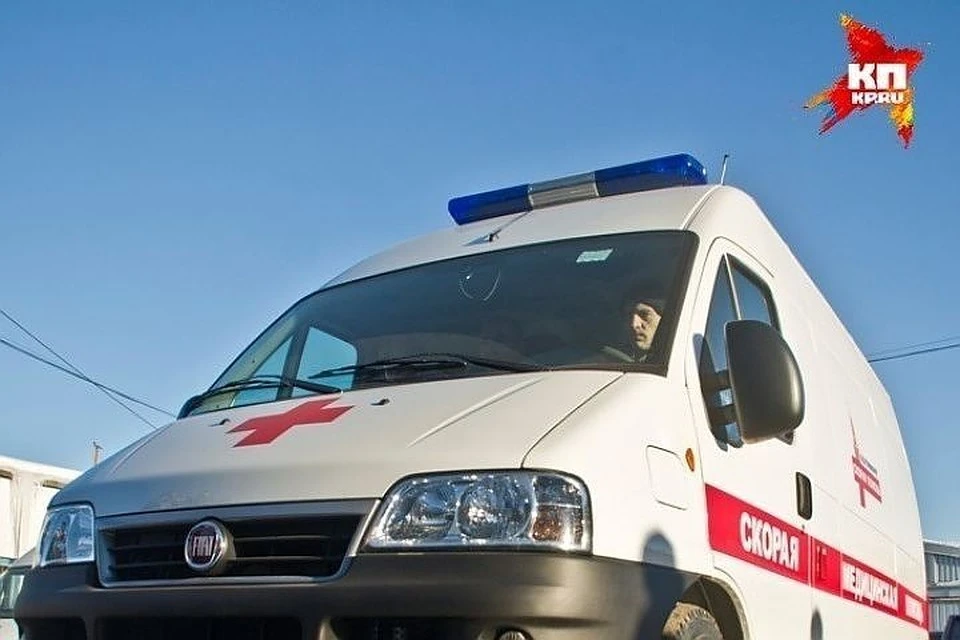 Девочку доставили в больницу