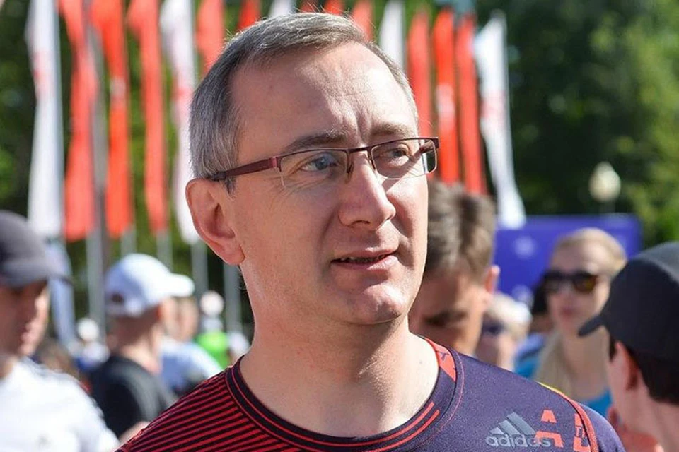 В традиционном Атомном марафоне в Обнинске принял участие калужский губернатор Владислав Шапша.