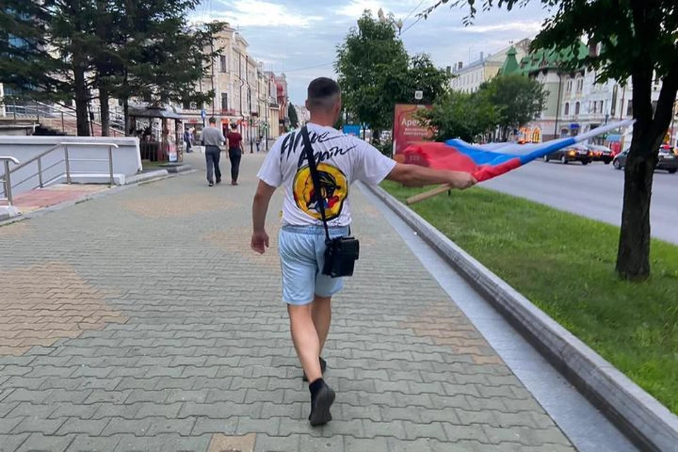 Вечерняя «прогулка» в Хабаровске 25 июля собрала меньше народа, чем обычно