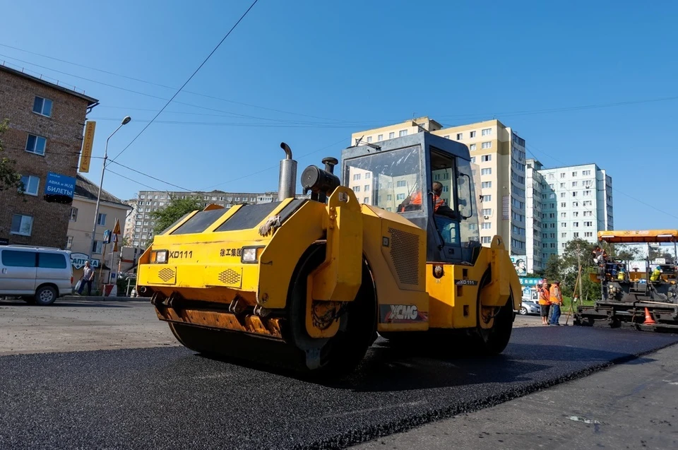 На улице Монтажной во Владивостоке уложат новый асфальт