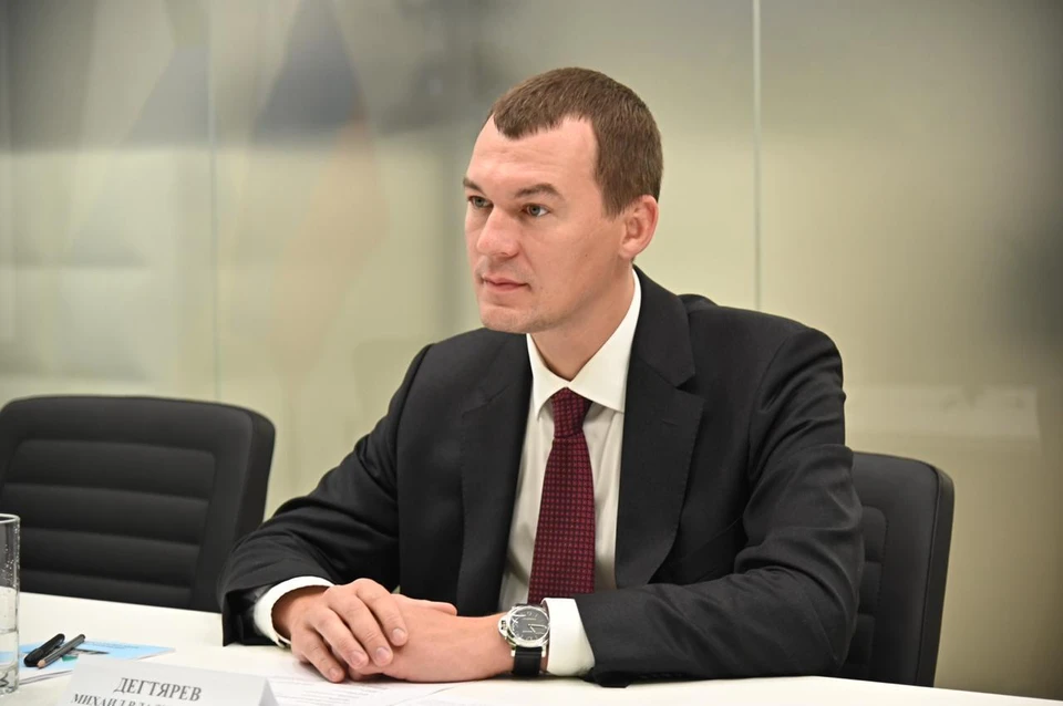 Врио губернатора Хабаровского края Михаил Дегтярев
