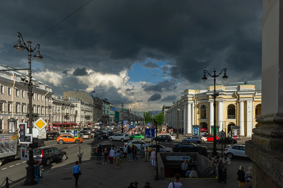 Ливень с грозой вновь накроют Петербург 29 июля