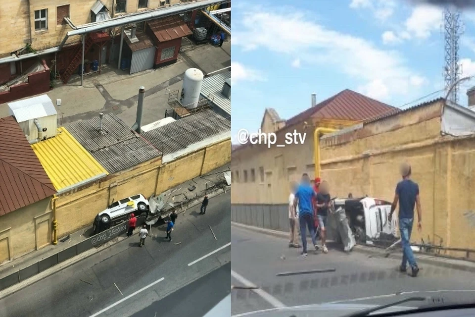 Фото с места аварии