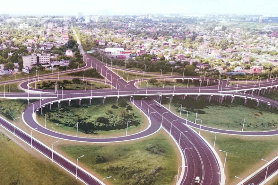 В Хабаровске построят новую автомобильную развязку