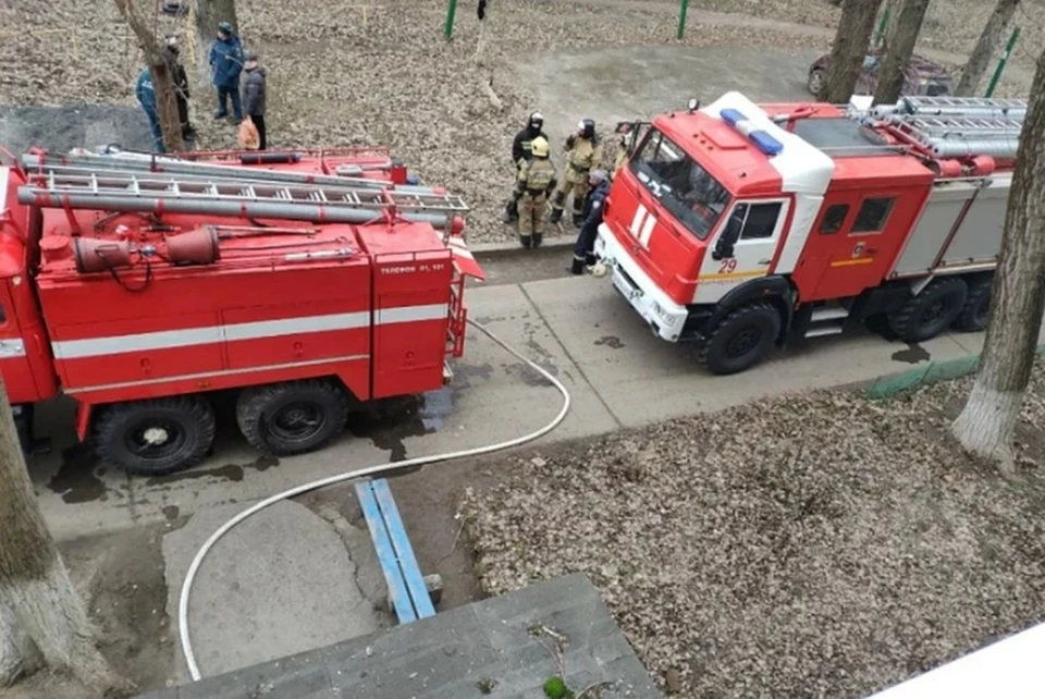 Пострадавший получил ожоги.