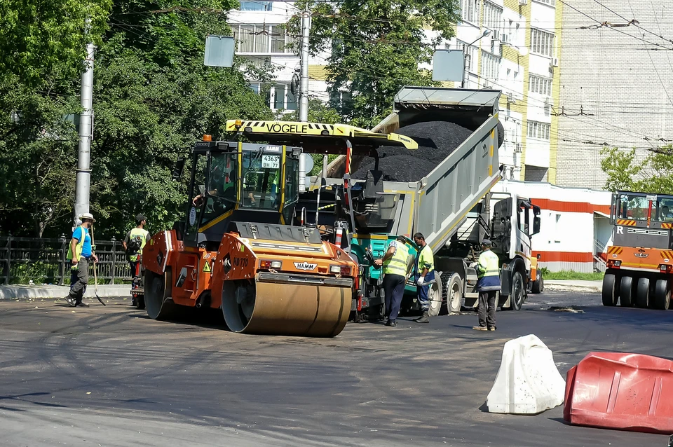 Все дорожные работы в Калуге должны завершиться к 1 сентября.