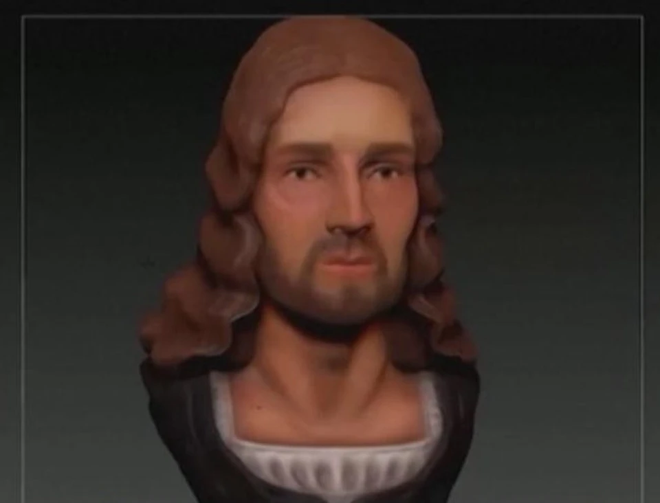 Итальянские ученые показали, как на самом деле выглядел Рафаэль Санти. Фото: скрин из видео готовой 3D-модели лица художника