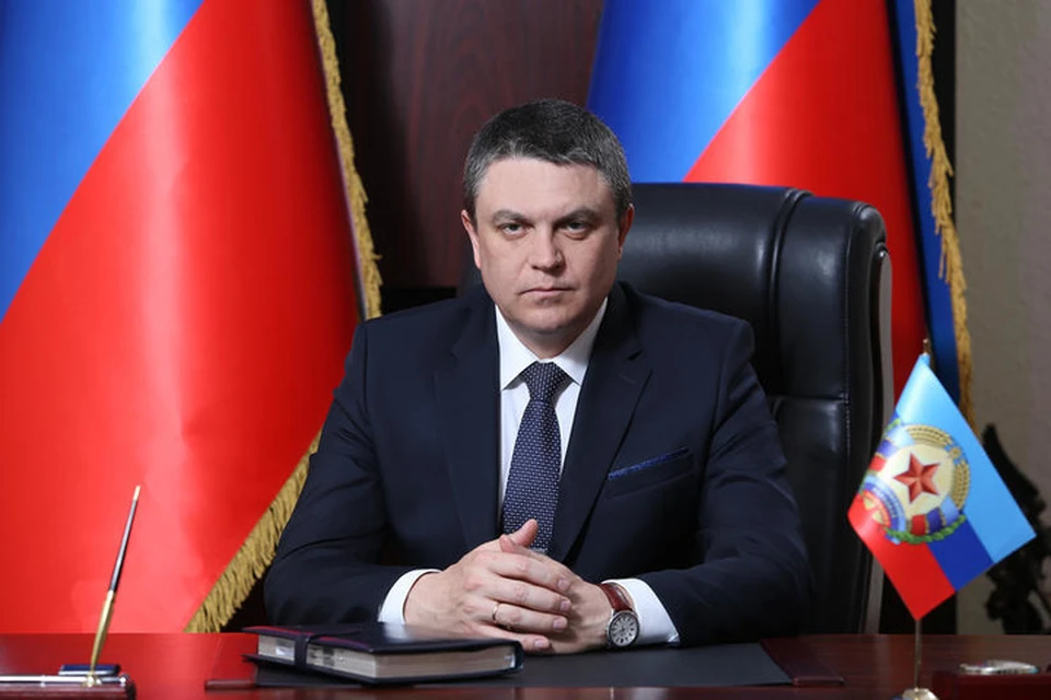 Леонид Пасечник ожидает от Зеленского уведомления о принятых мерах к виновным военнослужащим ВСУ. Фото: glava-lnr.info