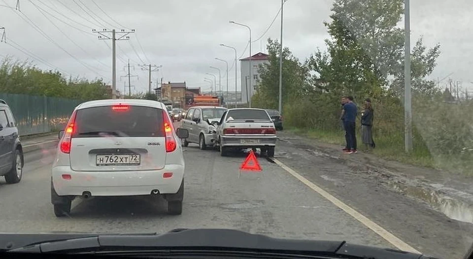 В Тюмени двухлетний ребенок пострадал в жестком ДТП.