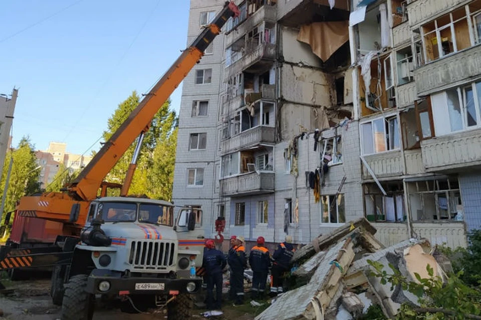 Работы на месте продолжаются