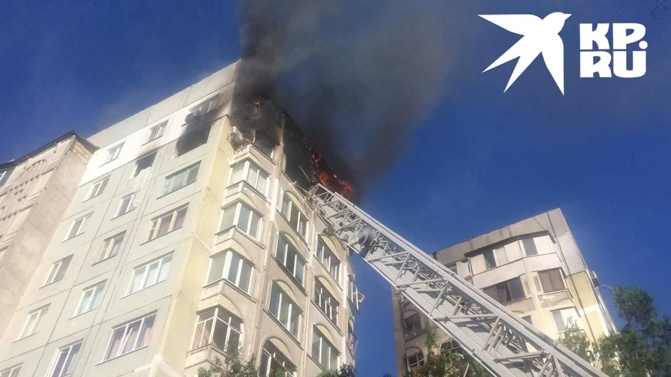 Пожар локализовали на площади 40 кв метров.