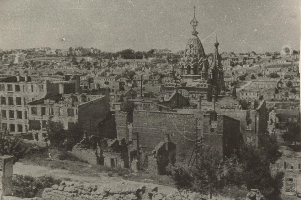 Так выглядел Севастополь в 1944 году Фото:государственный архив РФ
