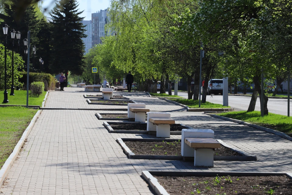 Тротуары в Ижевске отремонтируют до 30 октября