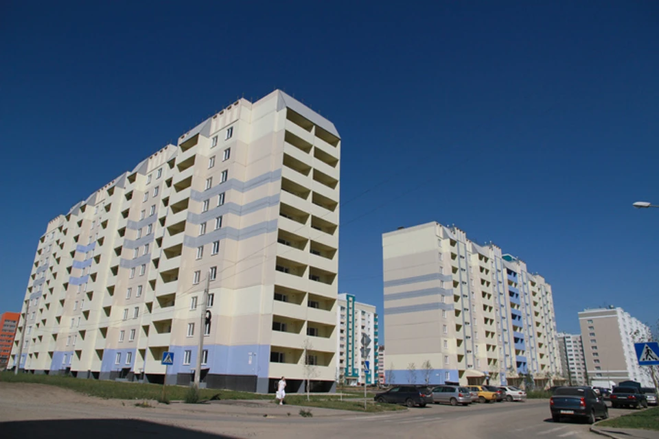 Жилые кварталы в Барнауле