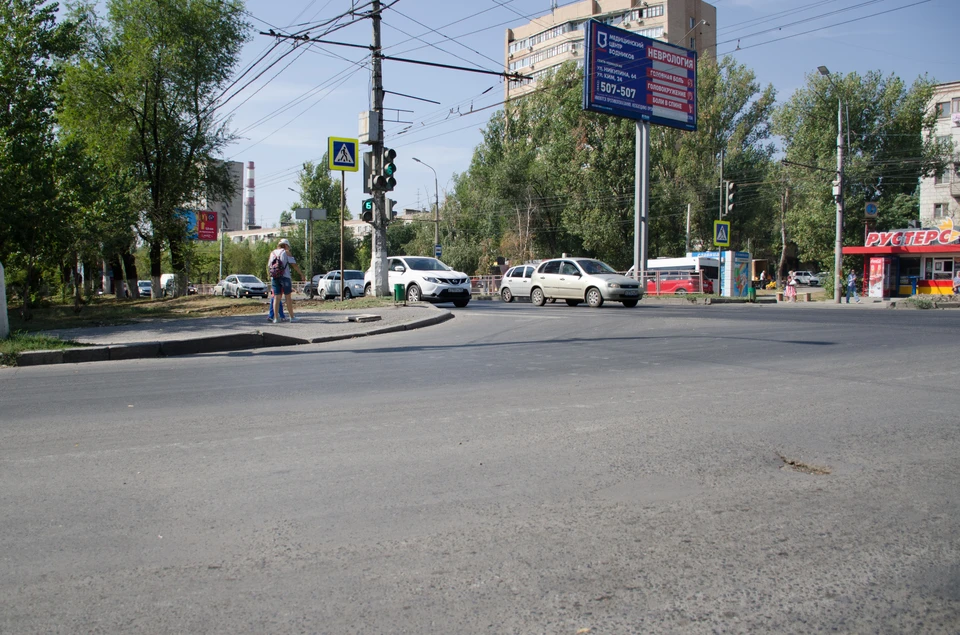 Перекресток улиц 64-й Армии и Маресевой модернизируют.