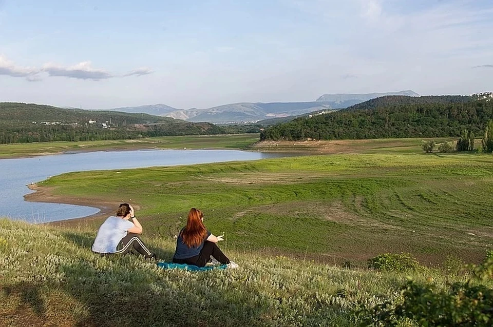 Забор воды с водохранилищ Симферополя продолжают уменьшать.