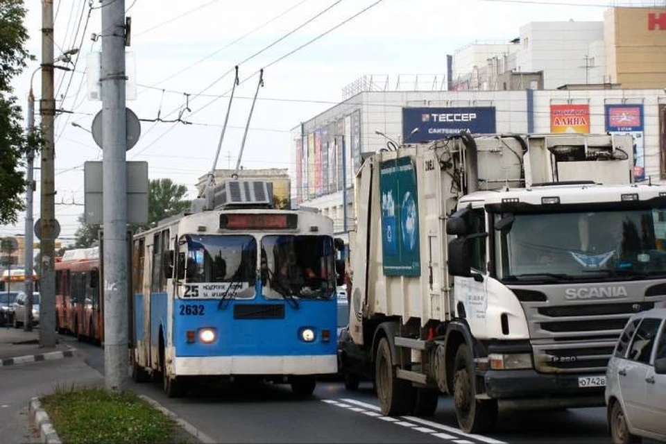Выделенная полоса для общественного транспорта появилась на Московском шоссе. Фото: «Общественный транспорт Нижнего Новгорода и области»
