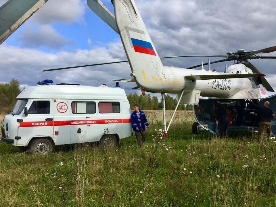 Помощь санавиации потребовалась пациенту из Нелидовской ЦРБ Фото: областной Минздрав