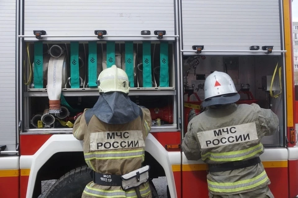 Пожар тушили около часа Фото: ГУ МЧС России по Самарской области