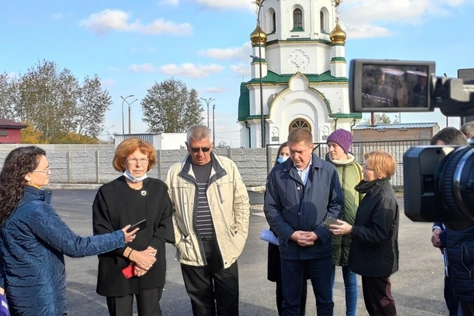 Депутаты Красноярского горсовета проверили состояние городских кладбищ. Фото: пресс-служба Горсовета