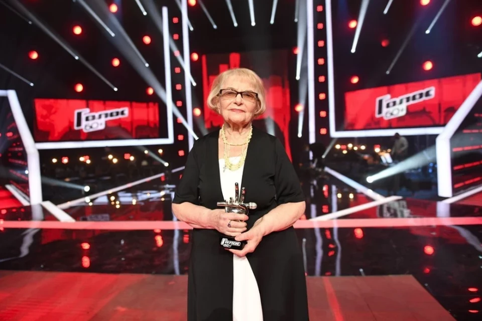 Тамара Гвердцители рассказала о 91-летней петербурженке победительнице "Голос 60+" / Фото: YouTube-канал Голос / The Voice Russia