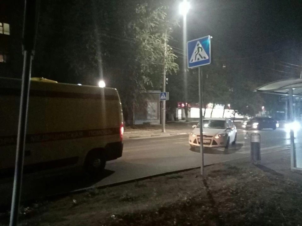 Авария на Навашина. Фото городской ГИБДД