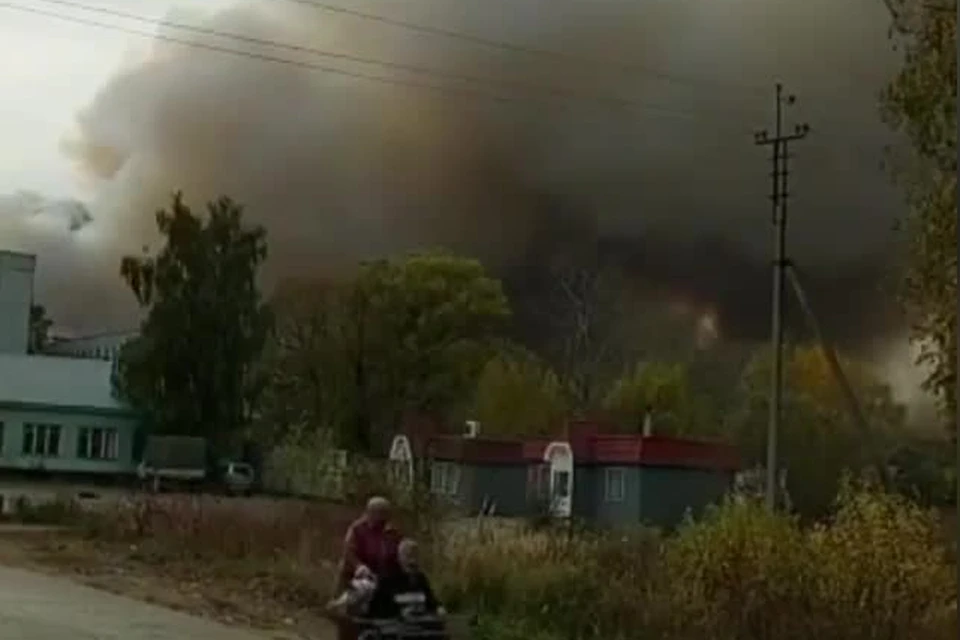 Федеральную трассу «Каспий» перекрыли из-за взрывов в Рязанской области. Фото: кадр из видео